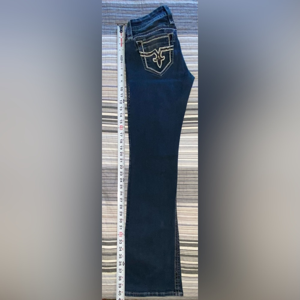 Rock Revival Jeans Jacklyn Easy Boot Women’s Size 26 - Picture 6 of 16
